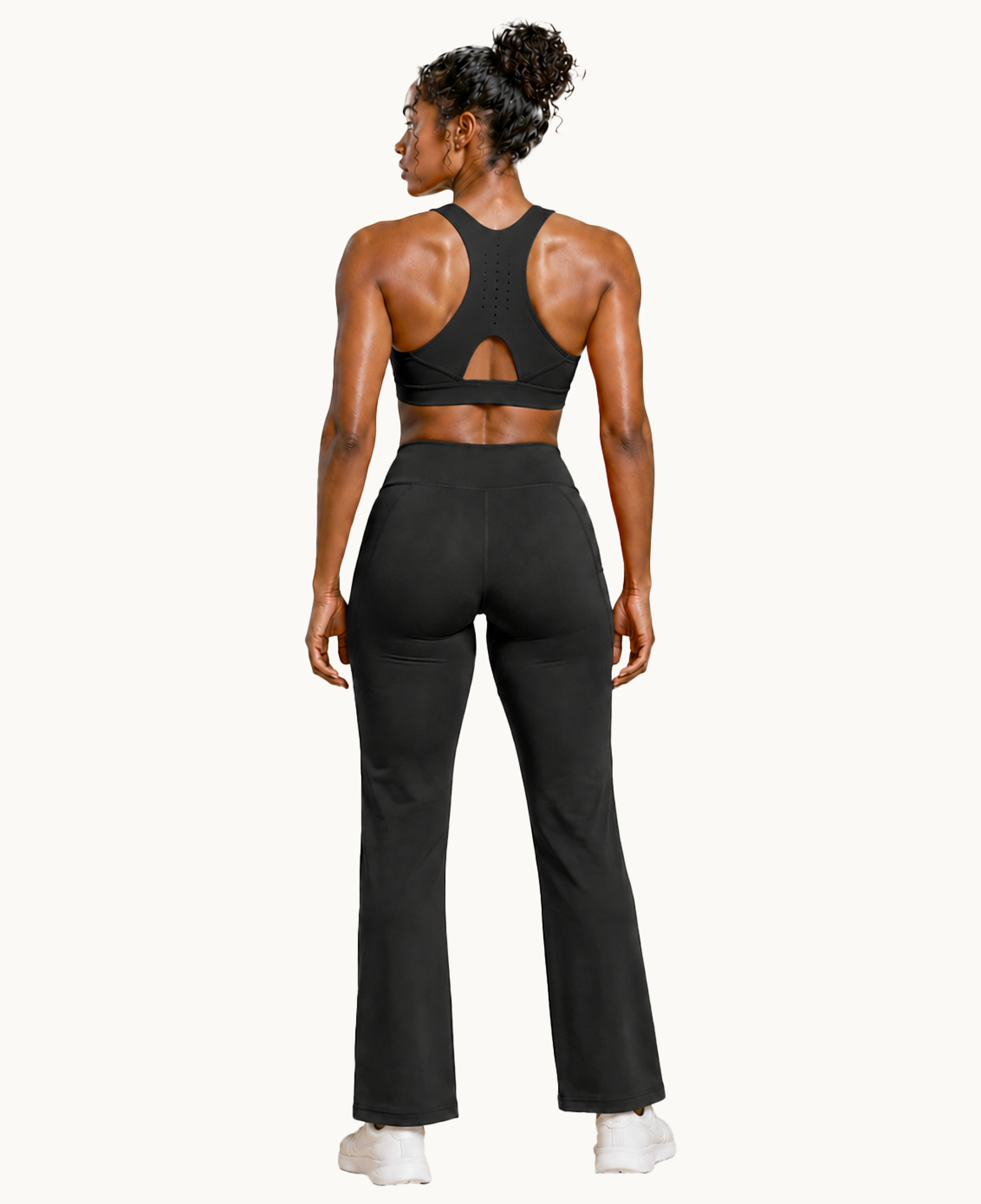 Vyra Flare Yoga Leggings - Image 4